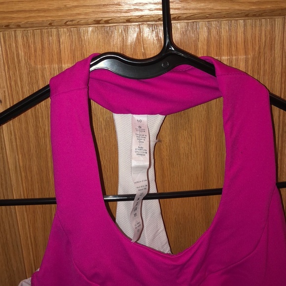 Lululemon Tank Top Pink - Picture 2 of 3